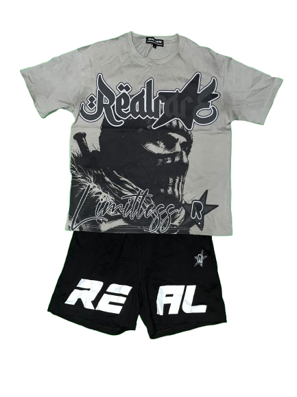 Limitless Short Set Grey