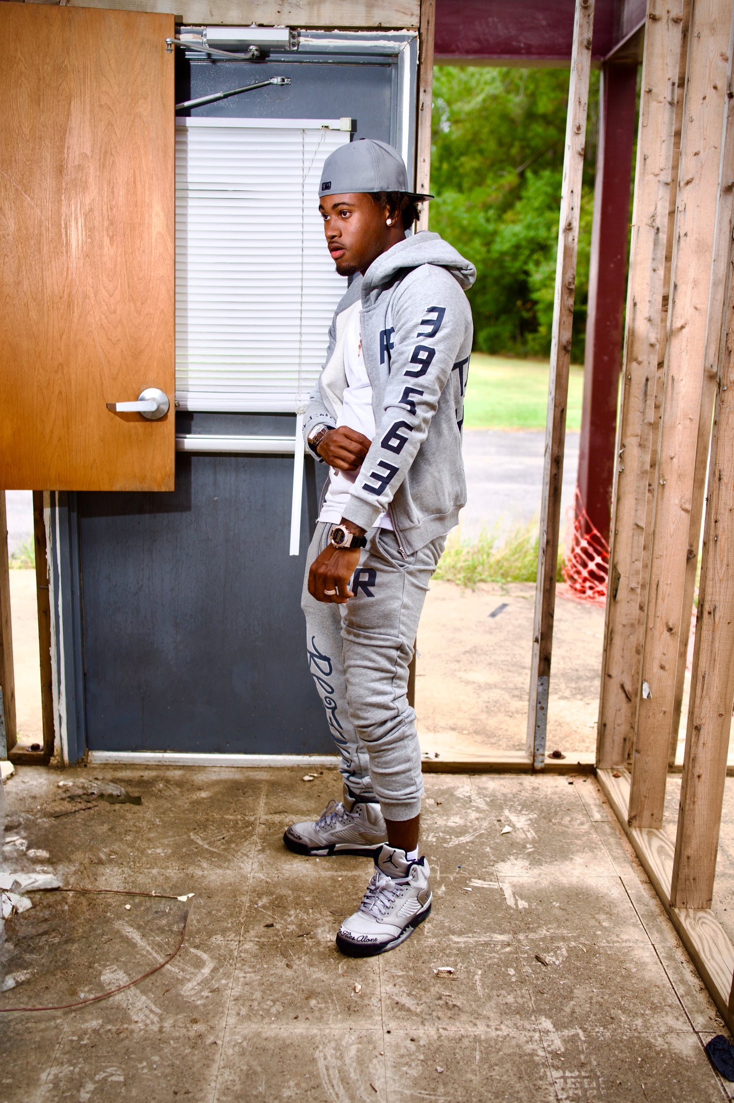 Grey Refined Sweatsuit