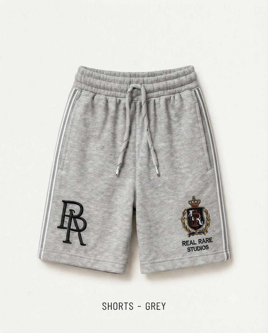 Real Rare- All day comfy Grey shorts