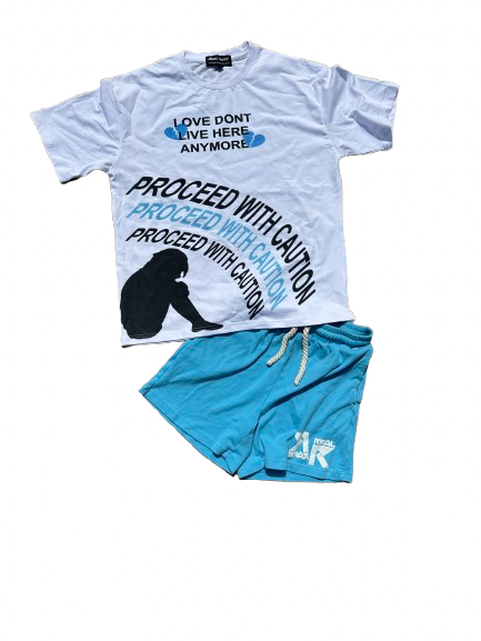 PWC Short Set Blue